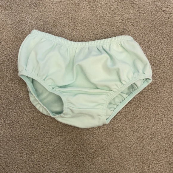 Janie and Jack Mint Scalloped Keyhole Dress - Picture 6 of 7